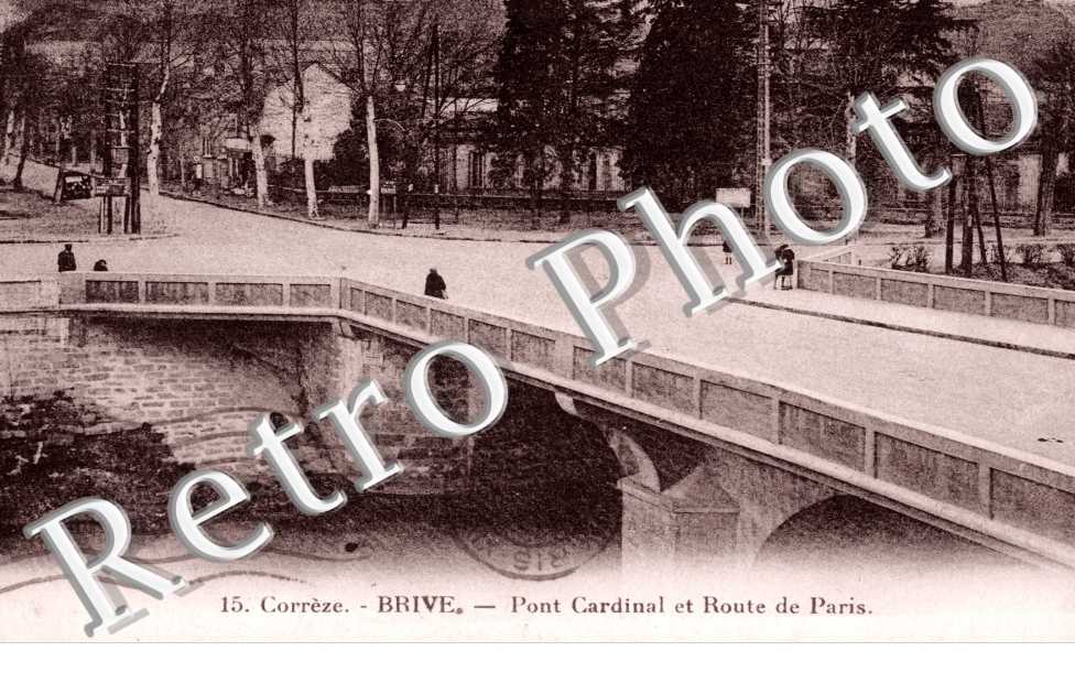 Pont Cardinal et Route de Paris