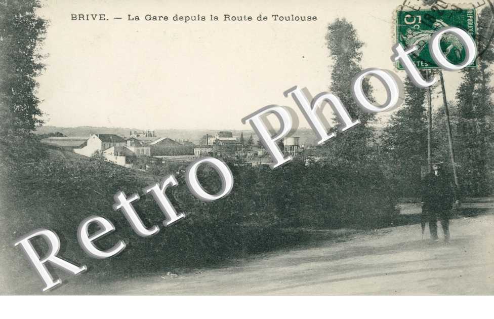 La Gare depuis la Route de Toulouse