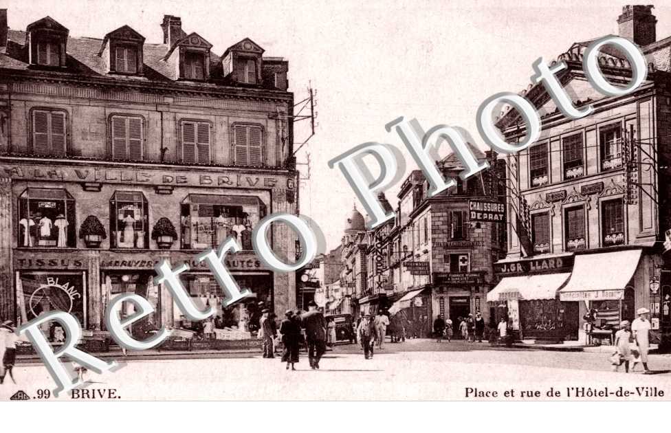 Place et Rue de l'Hotel-de-Ville