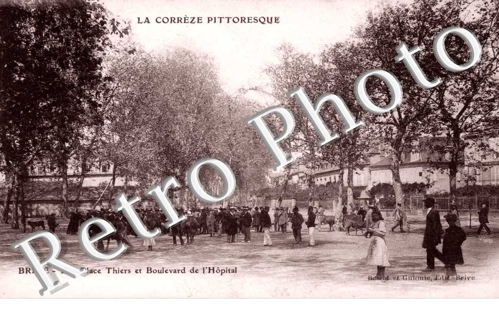 Place Thiers et Boulevard de l'Hôpital