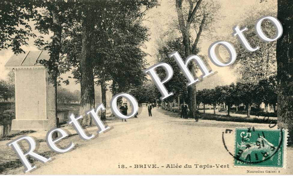Brive-la-Gaillarde, Allee du Tapis-Vert