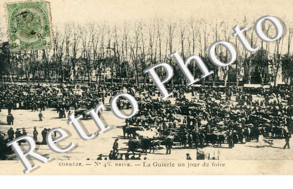 la Guierle un jour de foire
