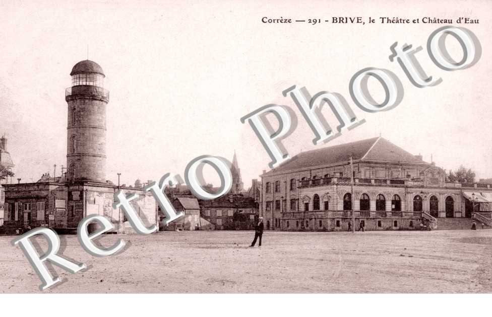 le Theatre et le Chateau d'Eau