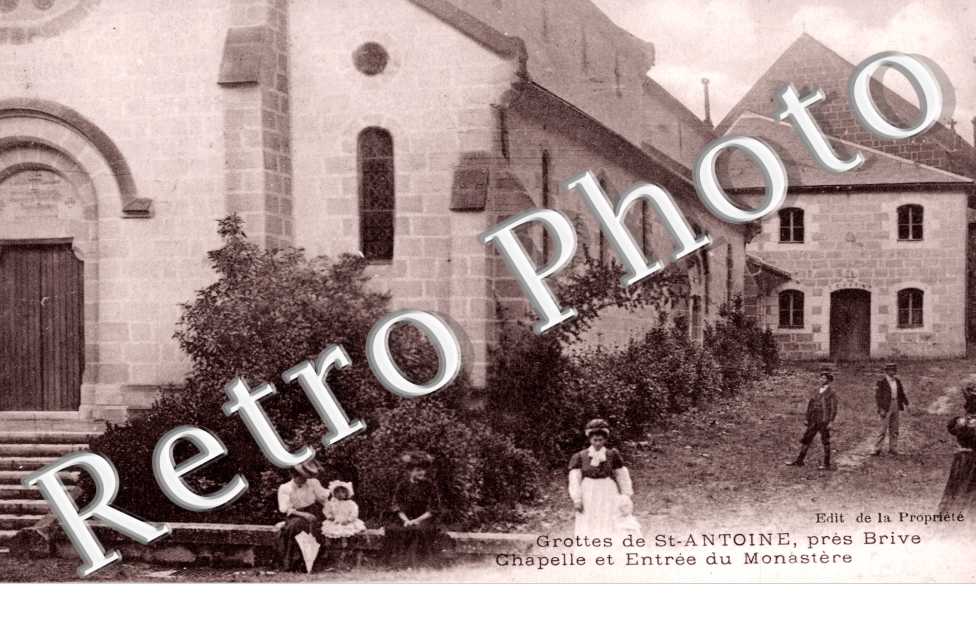 Grotte de Saint-Antoine, Chapelle et Entree du Monastere