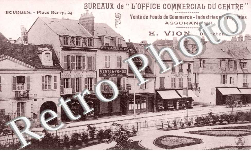place Berry Bureaux de l'Office commercial du centre