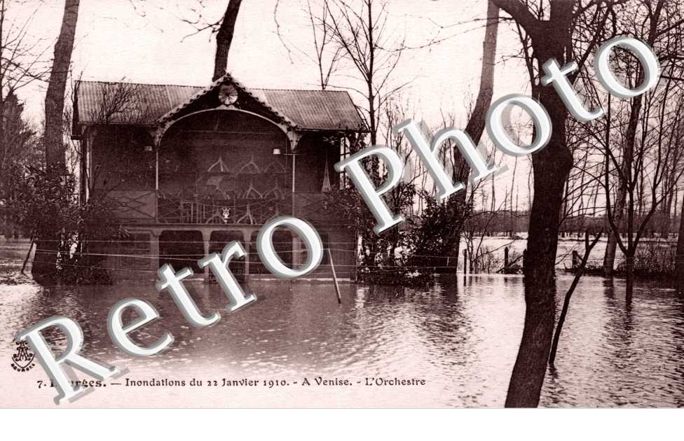 Inondations du 22 janvier 1910, l'Orchestre