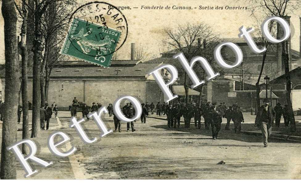 Fonderie de Canons - Sortie des Ouvriers