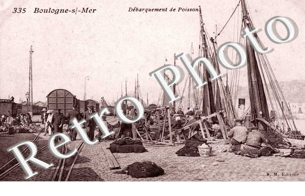 Debarquement de poisson