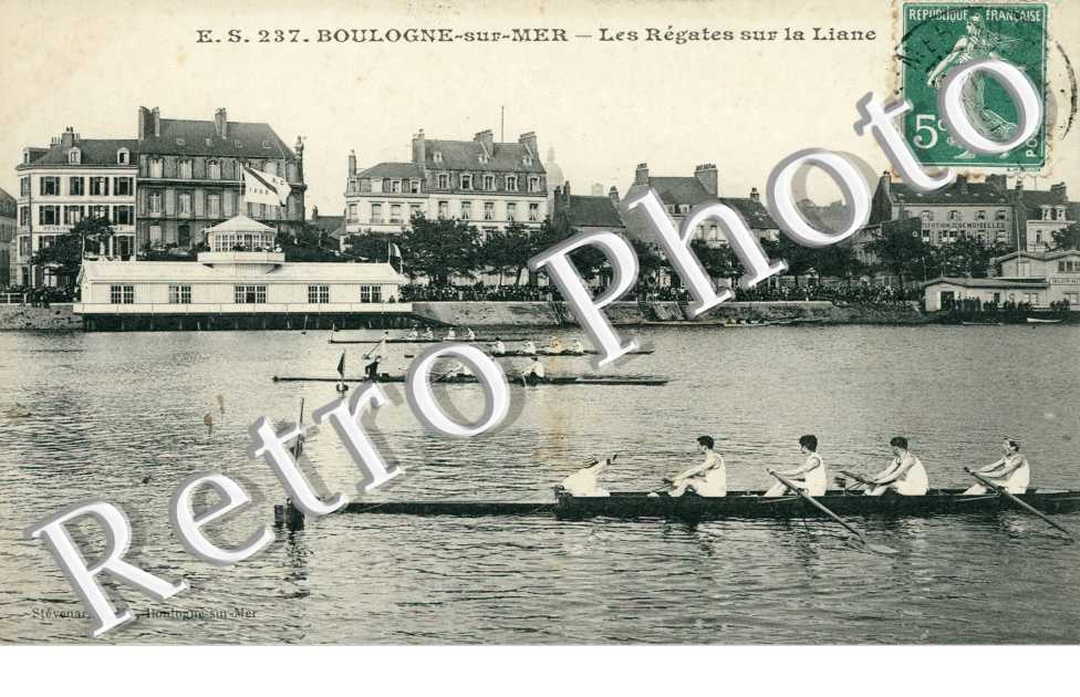 Les régates sur la Liane