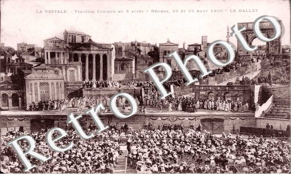 Tragedie Lyrique en 3 actes 26 - 28  aout 1906 - le ballet