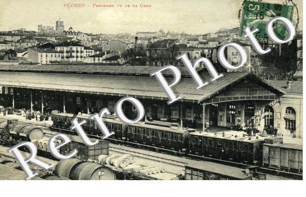 panorama vu de la gare
