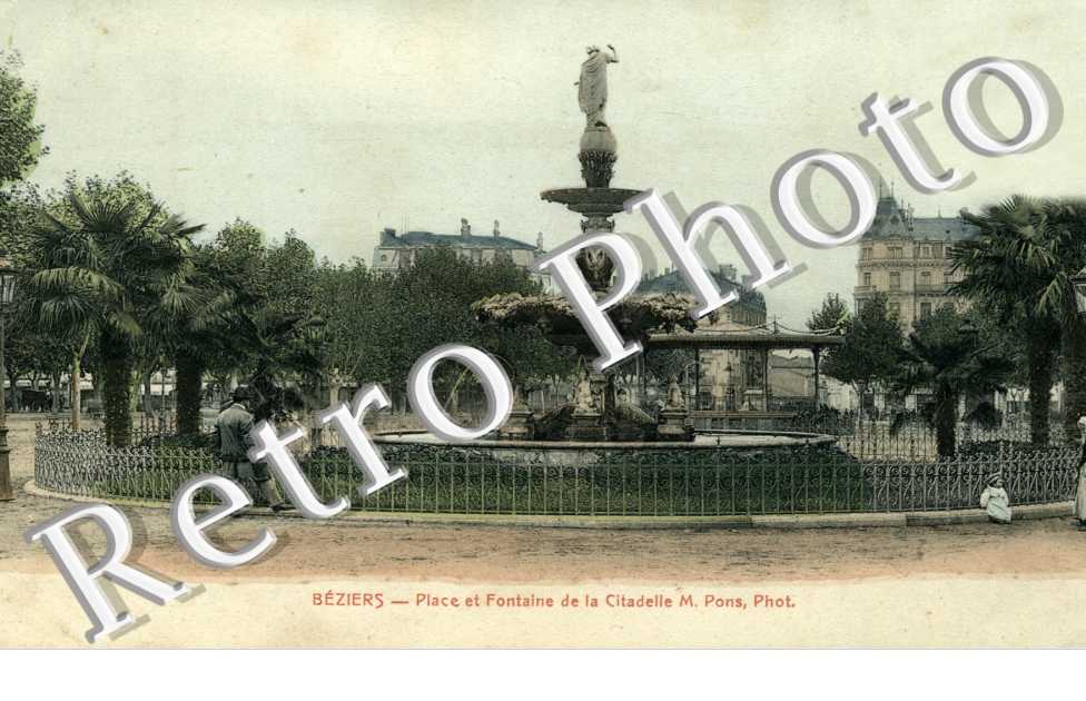 Place et fontaine de la Citadelle
