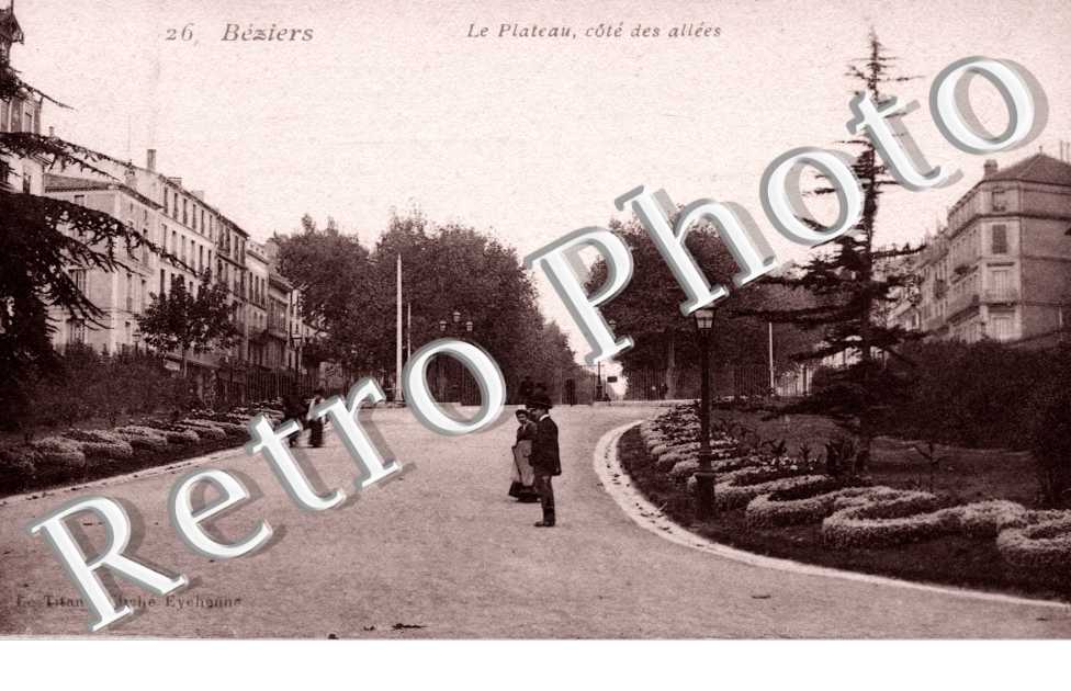 le plateau, cote des Allees