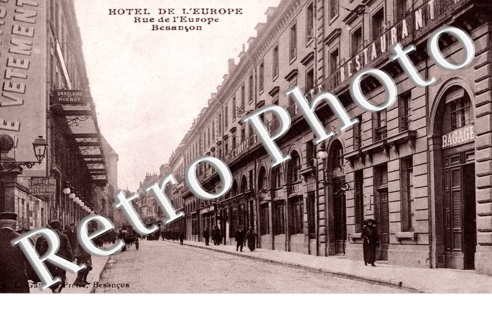 Rue de l'Europe, Hotel de l'Europe