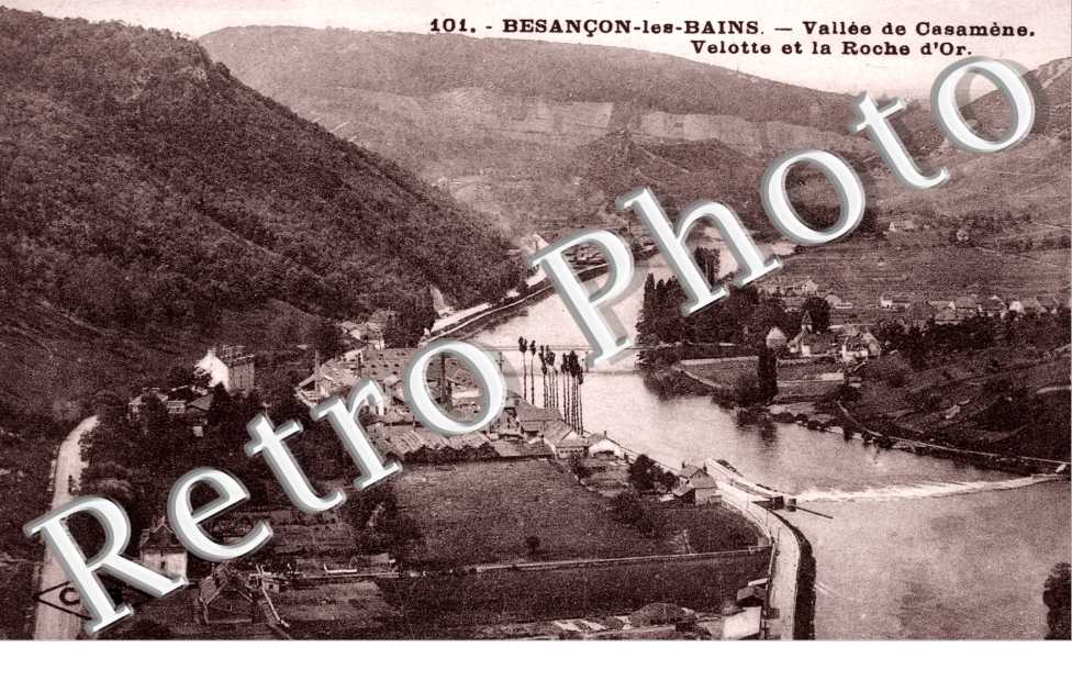 Vallee de Casamene, Velotte et la Roche d'Or