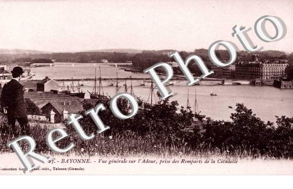 Vue generale sur l'Adour