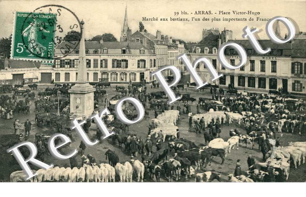Place Victor Hugo, Marche aux Bestiaux