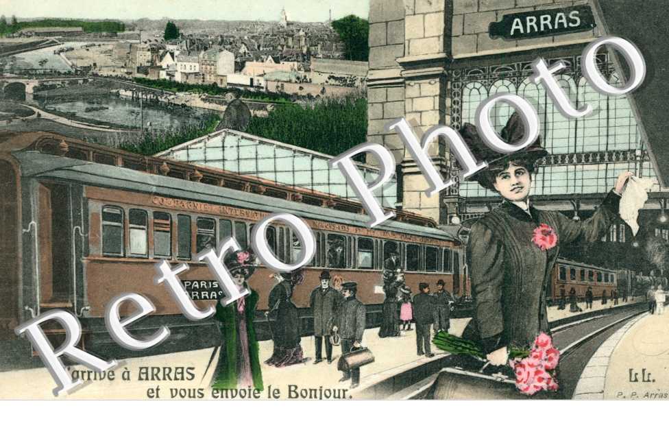 J'arrive a Arras et vous envoie le bonjour