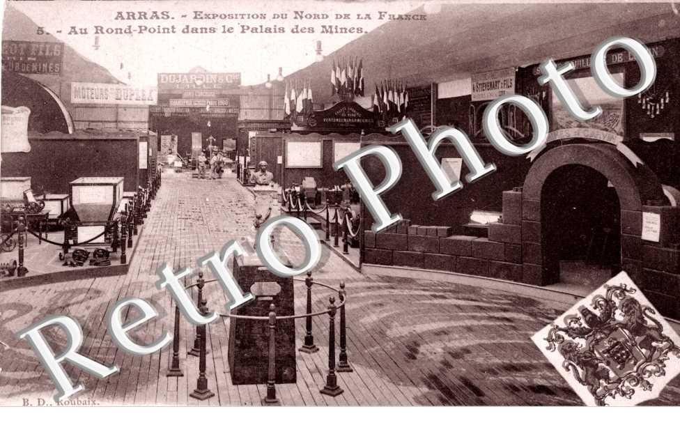 Exposition du Nord de la France Au Rond-Point dans le palais des mines