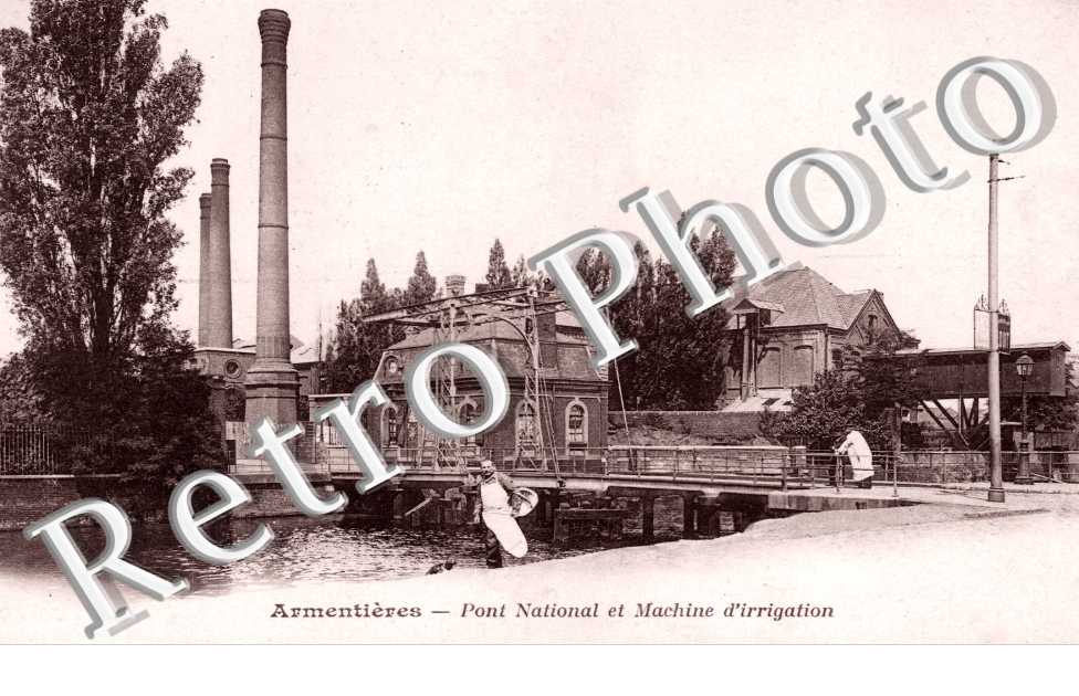 Pont National et Machine d'Irrigation