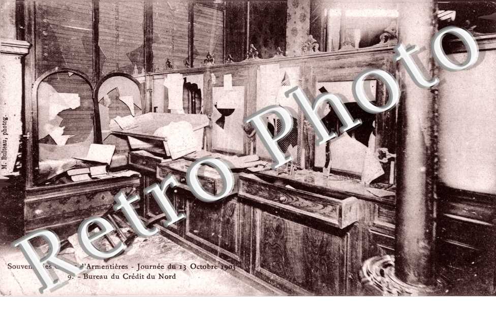Souvenier des greves d'Armentieres. Jornees du 13 Octobre 1903