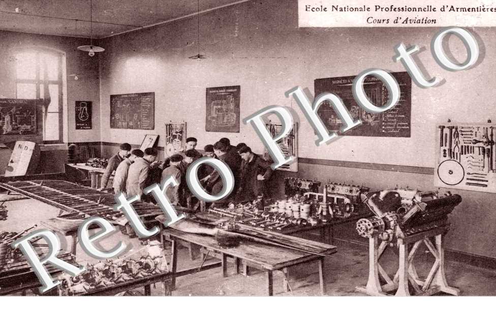 Ecole Nationale Professionnelle d'Armentieres, Cours d'Aviation