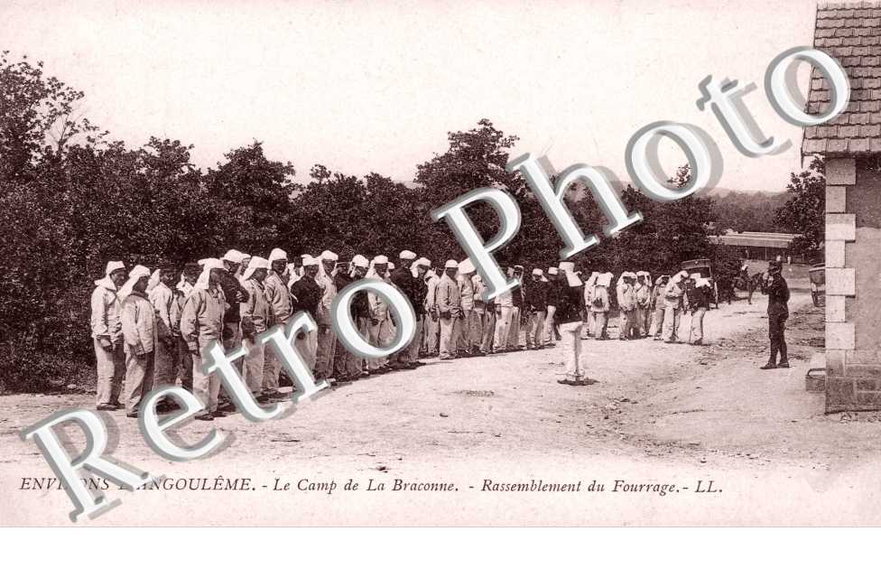le camp de la Braconne, Rassemblement du Fourrage