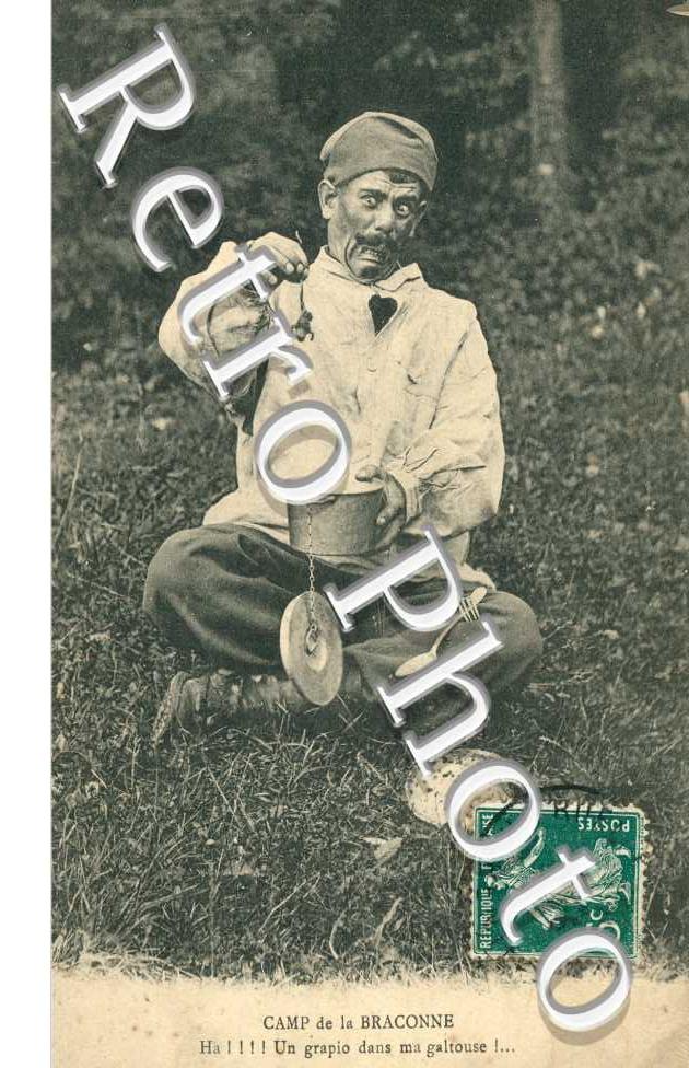 camp de la Braconne, (humour)