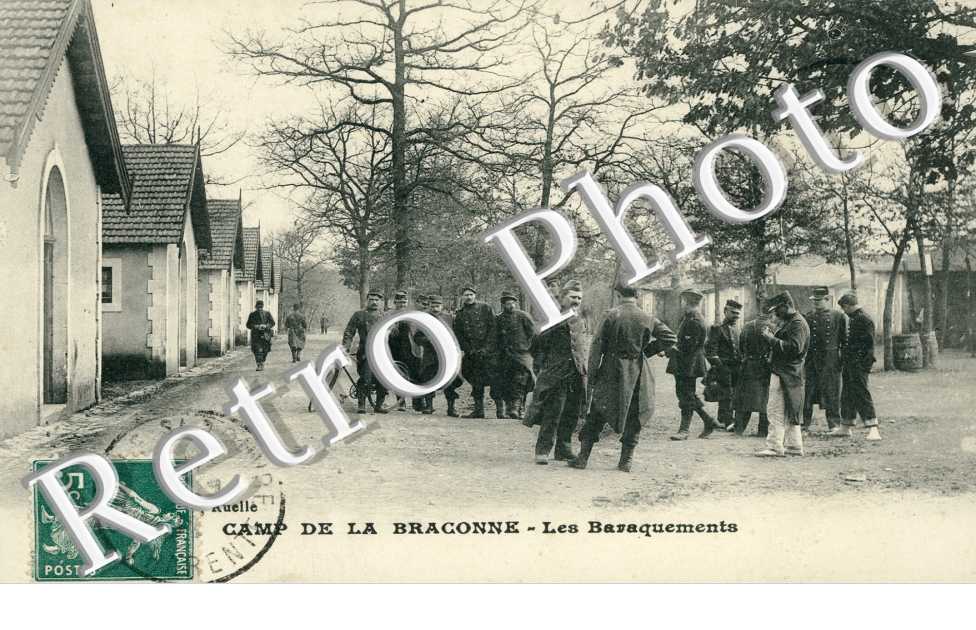 Le camp de la Braconne Les Baraquements 