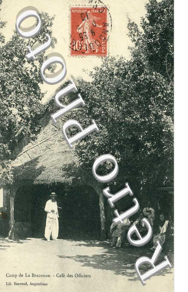 camp de la Braconne, cafe des officiers