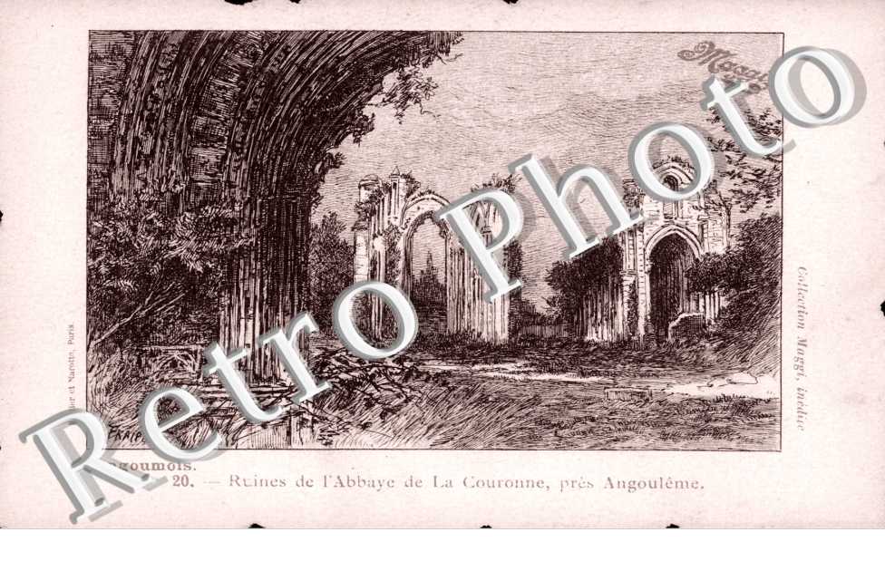 Ruines de l'Abbaye de la Couronne, pres d'Angouleme
