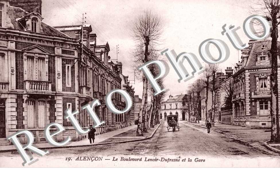 le Boulevard Lenoir-Dufresne et la Gare