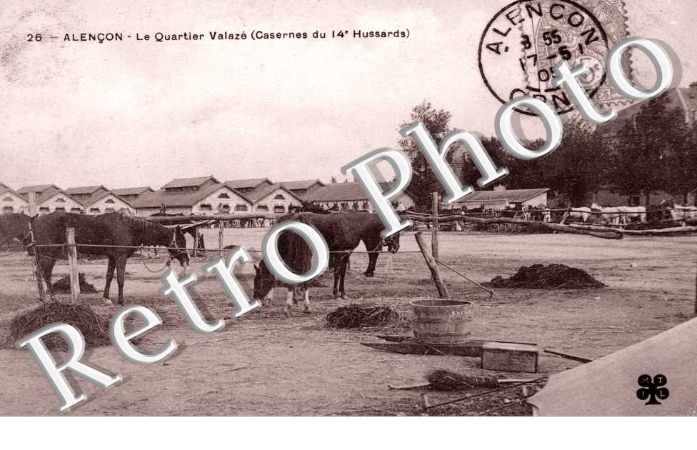 le quartier Valaze (Casernes du 14eme Hussards)