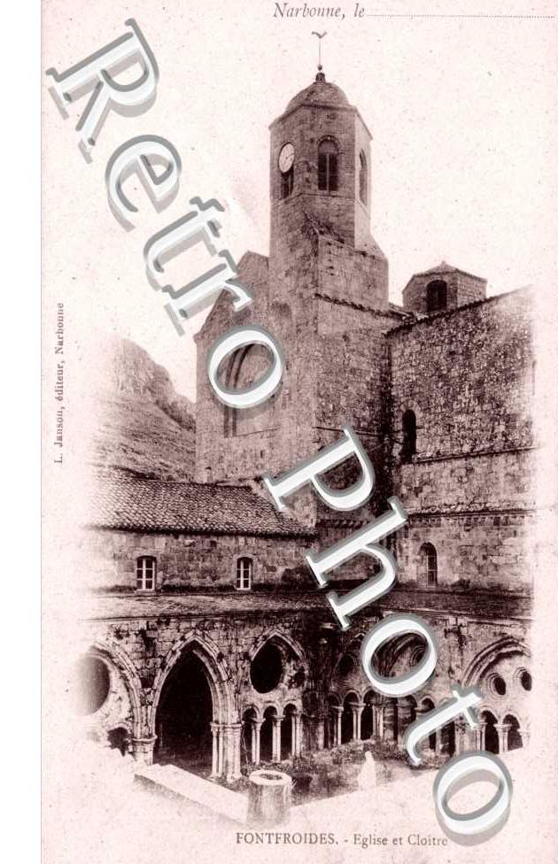 Abbaye de Fontfroides - Eglise et Cloitre