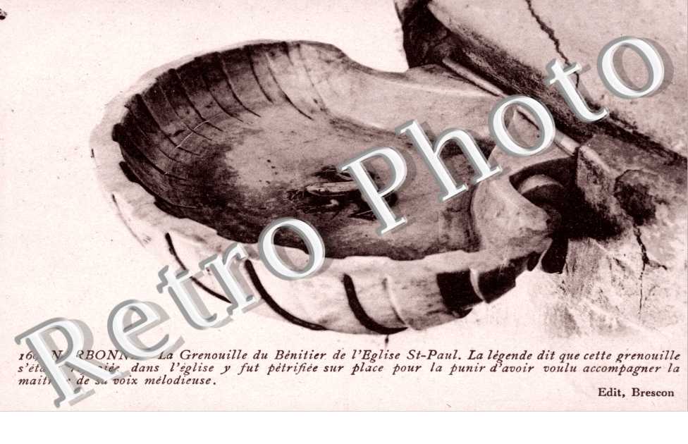 la Grenouille du Benitier de l'Eglise Saint Paul