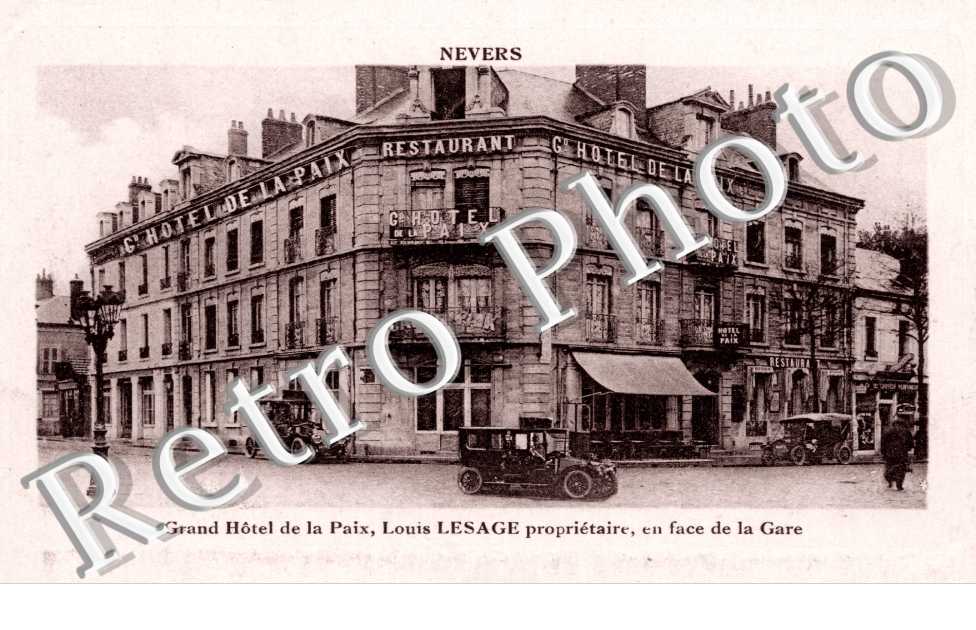Grand Hotel de la Paix, Louis Lesage Propriataire