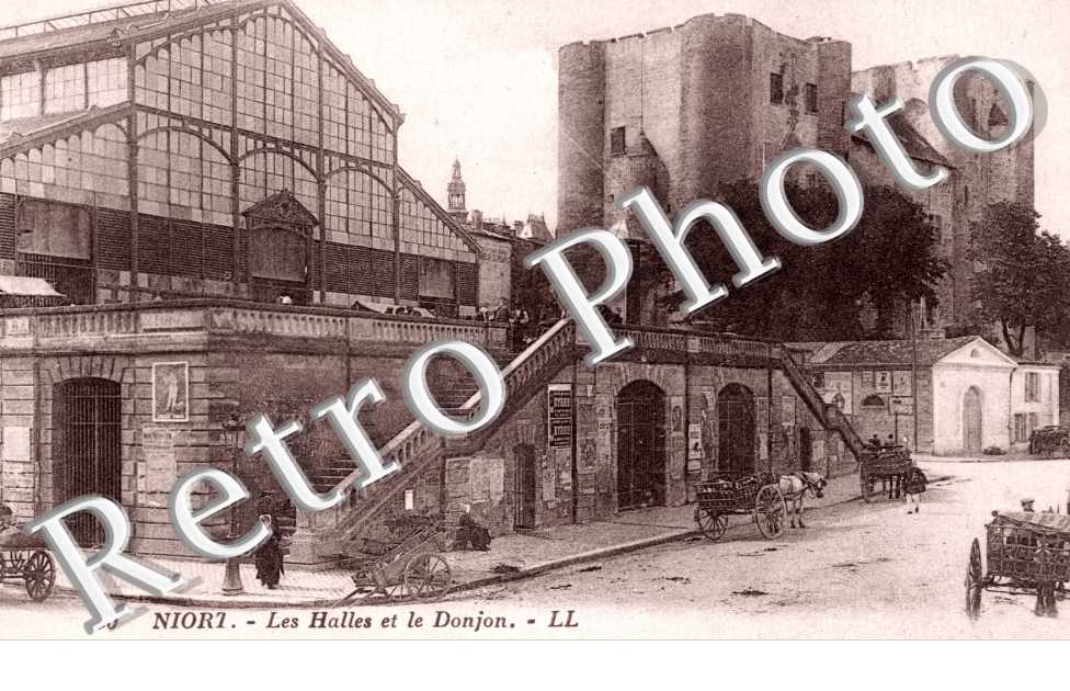 les Halles et le Donjon