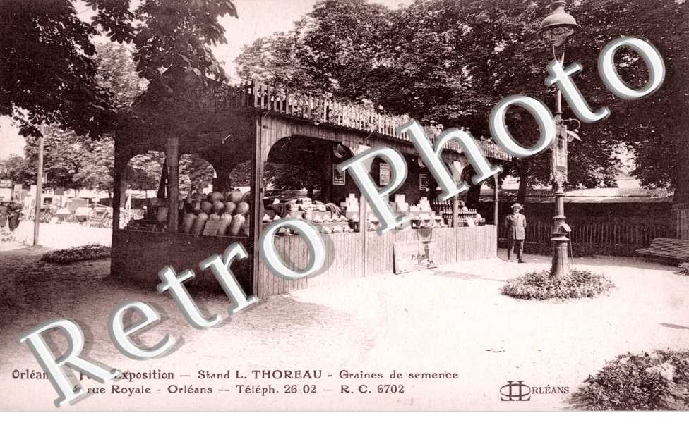 foire exposition, satnd L.Thoreau, graines de semence 14 rue Royale
