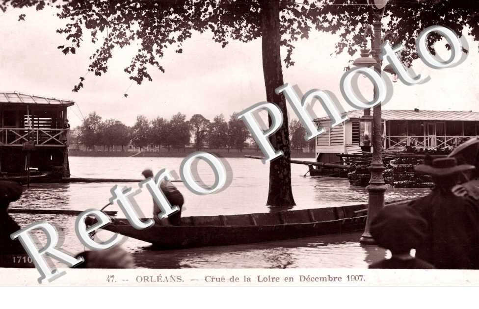 Crue de la Loire en Décembre 1907