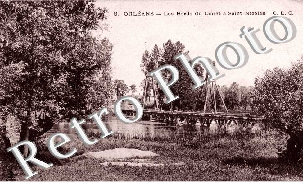 les bords du Loiret a saint Nicolas