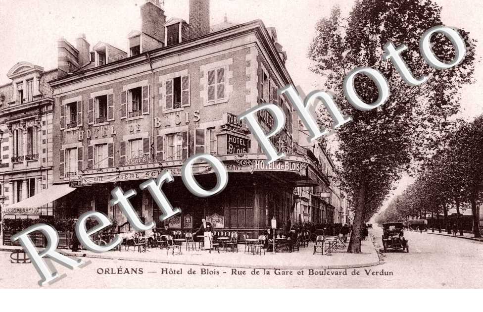 l'Hôtel de Blois - Rue de la Gare et Boulevard de Verdun