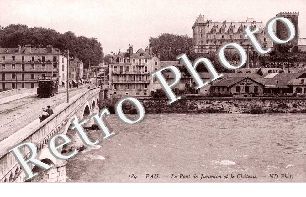 Pont du Jurancon et le Chateau