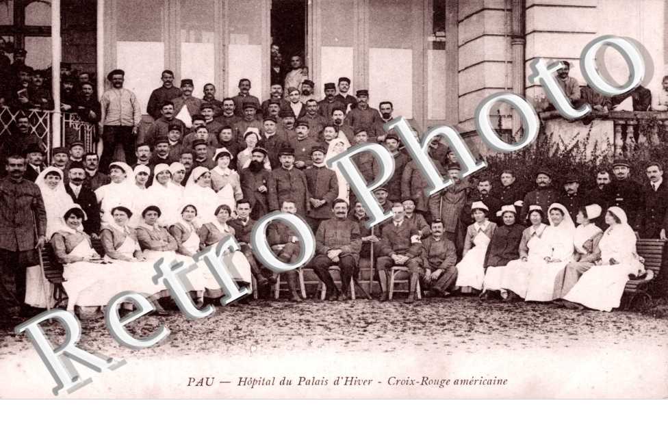Hopital du Palais d'Hiver, Croix Rouge americaine