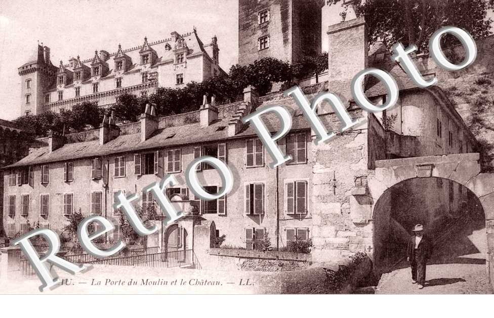 la Porte du moulin et le chateau
