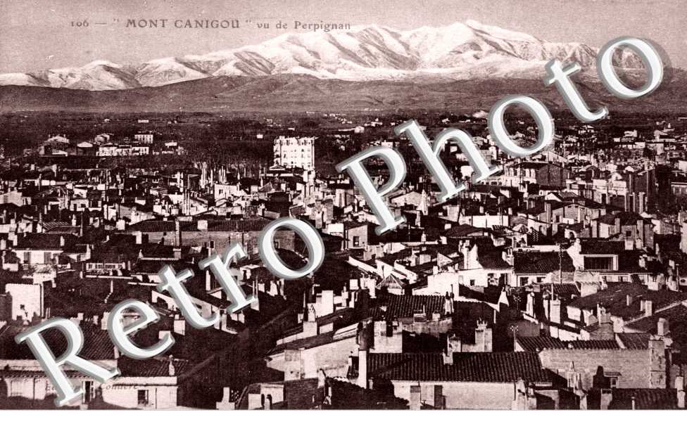 vue generale Mont Canigou