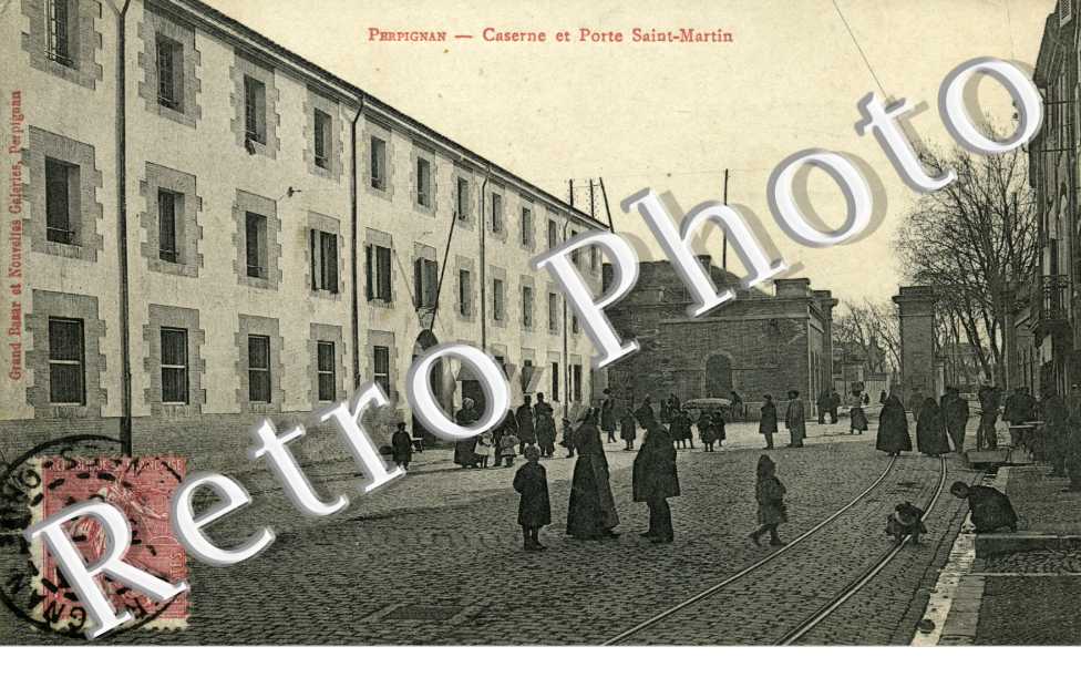 Caserne et Porte Saint Martin