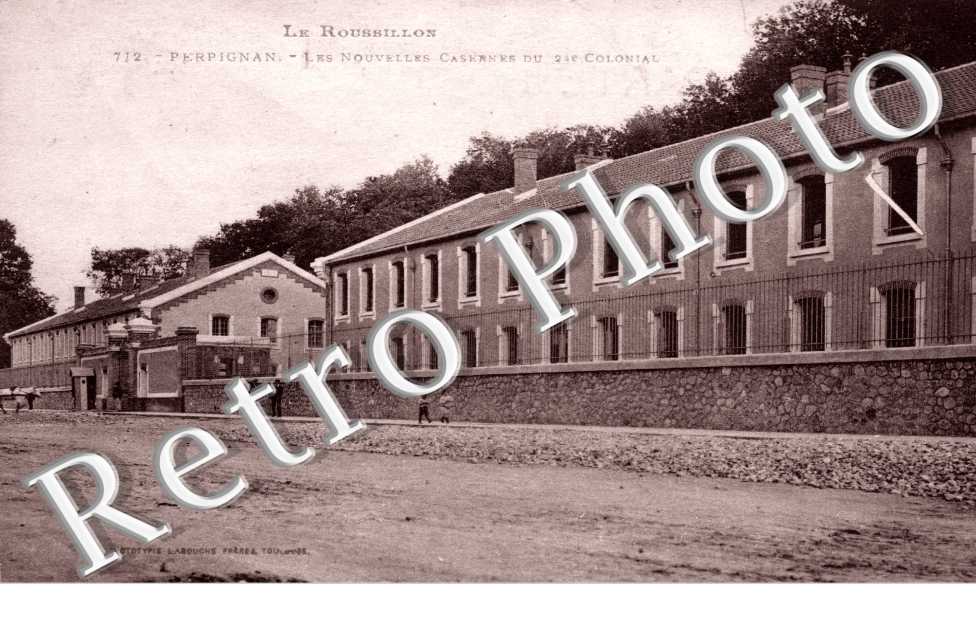 Les nouvelles casernes du 24e Colonial