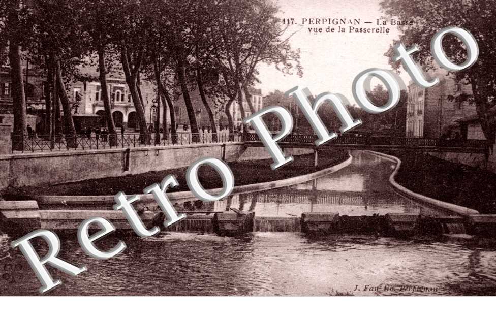 la Basse vue de la passerelle
