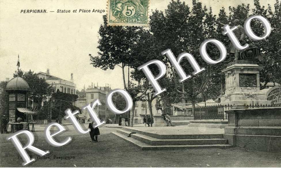 Statue et place Arago