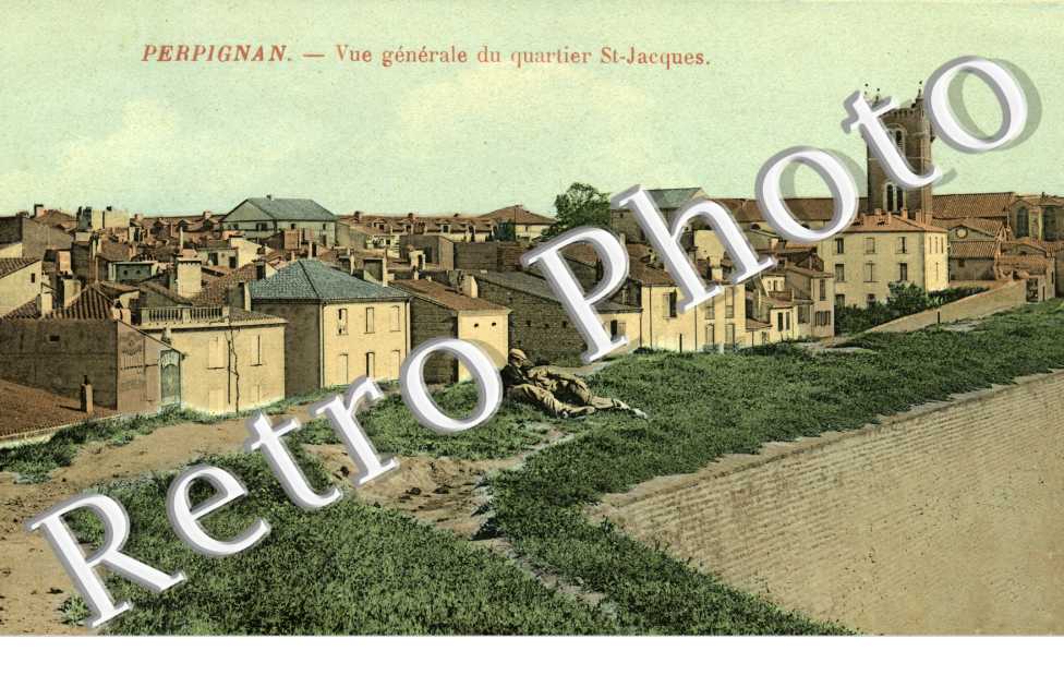 Vue generale du Quartier Saint Jacques